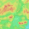 Mapa topográfico Swastika, altitud, relieve