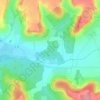 Mapa topográfico Le Plesnoy, altitud, relieve