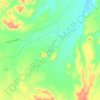 Mapa topográfico Mashin, altitud, relieve