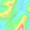 Mapa topográfico Alto Cascajales - Sardinas, altitud, relieve