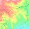 Mapa topográfico Gradíssimo, altitud, relieve