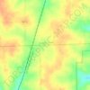 Mapa topográfico Fender Farms Lake Dam North, altitud, relieve