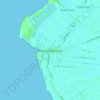 Mapa topográfico Tanjung Piandang, altitud, relieve