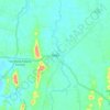Mapa topográfico Naka, altitud, relieve