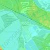 Mapa topográfico Таценки, altitud, relieve