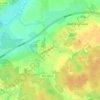 Mapa topográfico Ивашево, altitud, relieve