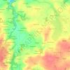 Mapa topográfico Squern, altitud, relieve