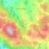 Mapa topográfico Vorderau, altitud, relieve