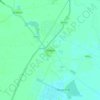Mapa topográfico Dholera, altitud, relieve