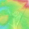 Mapa topográfico Sternenpark Winklmoos-Alm, altitud, relieve