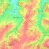 Mapa topográfico Grippelotte, altitud, relieve