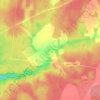 Mapa topográfico Песочня, altitud, relieve