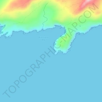 Mapa topográfico Doonbeg Head, altitud, relieve
