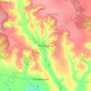 Mapa topográfico Ольховец, altitud, relieve