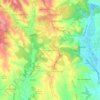 Mapa topográfico Casal dos Peixinhos, altitud, relieve