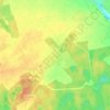 Mapa topográfico Кезелево, altitud, relieve