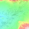 Mapa topográfico Taroudant, altitud, relieve