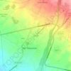 Mapa topográfico Samalá, altitud, relieve