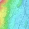 Mapa topográfico Furonnières, altitud, relieve