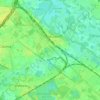 Mapa topográfico Venne, altitud, relieve