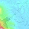 Mapa topográfico Pulinjal, altitud, relieve