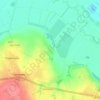 Mapa topográfico Матвеево, altitud, relieve