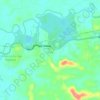 Mapa topográfico Taman Desa Jaya, altitud, relieve