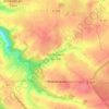 Mapa topográfico Hameau de Glatigny, altitud, relieve