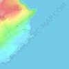 Mapa topográfico Dunagree Point, altitud, relieve