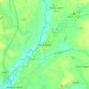Mapa topográfico Great Bolas, altitud, relieve