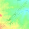 Mapa topográfico Dhamni, altitud, relieve