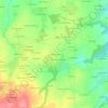Mapa topográfico La Porte es jacus, altitud, relieve