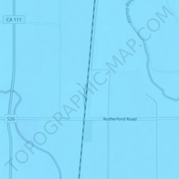 Mapa topográfico Rockwood, altitud, relieve