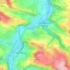 Mapa topográfico Nid de Chien, altitud, relieve