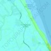Mapa topográfico Theddlethorpe St Helen, altitud, relieve