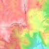 Mapa topográfico Mount Mee, altitud, relieve