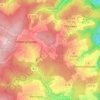 Mapa topográfico Dörstheck, altitud, relieve