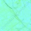 Mapa topográfico Kampung Padang Lalang, altitud, relieve