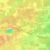 Mapa topográfico Garden, altitud, relieve