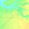 Mapa topográfico Tera, altitud, relieve