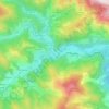Mapa topográfico Lavis, altitud, relieve