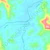 Mapa topográfico Kampung Kuala Jengai, altitud, relieve