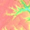 Mapa topográfico Стретовка, altitud, relieve