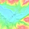 Mapa topográfico Tal-sarn, altitud, relieve