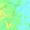 Mapa topográfico Beesby, altitud, relieve