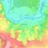 Mapa topográfico Дыбинцы, altitud, relieve