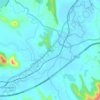 Mapa topográfico Ghoti, altitud, relieve