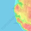Mapa topográfico Le Rocher du Sard, altitud, relieve