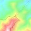 Mapa topográfico Murug-Turug, altitud, relieve