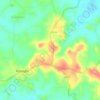 Mapa topográfico ದಾಮಸ್ಕಟ್ಟೆ, altitud, relieve